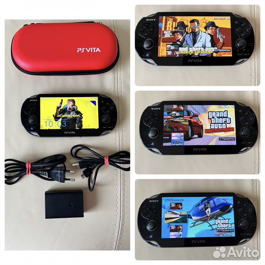 Sony PS Vita Oled, Slim, PSP 3008 шитая