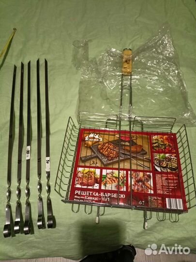 Шампура и решетка