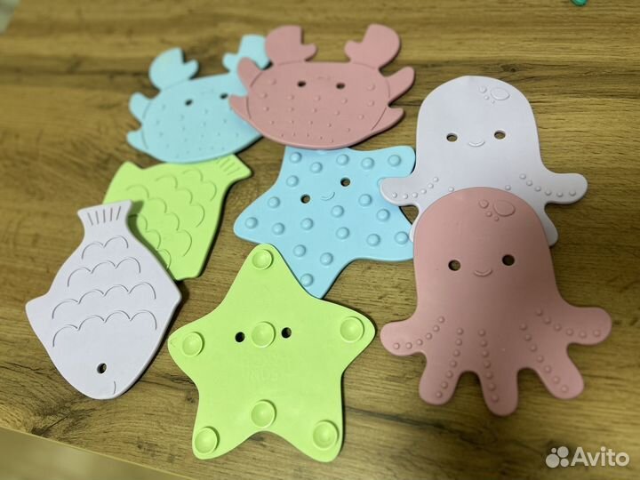 Игрушки для купания в ванной пакетом