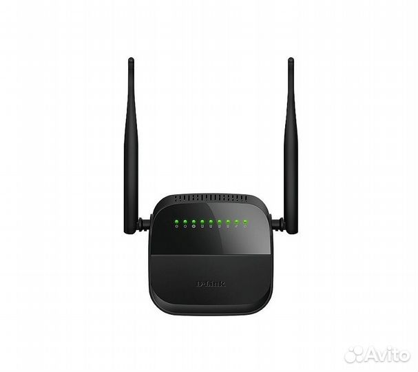 Wi-Fi роутер D-Link DSL-2750U/R1A, черный
