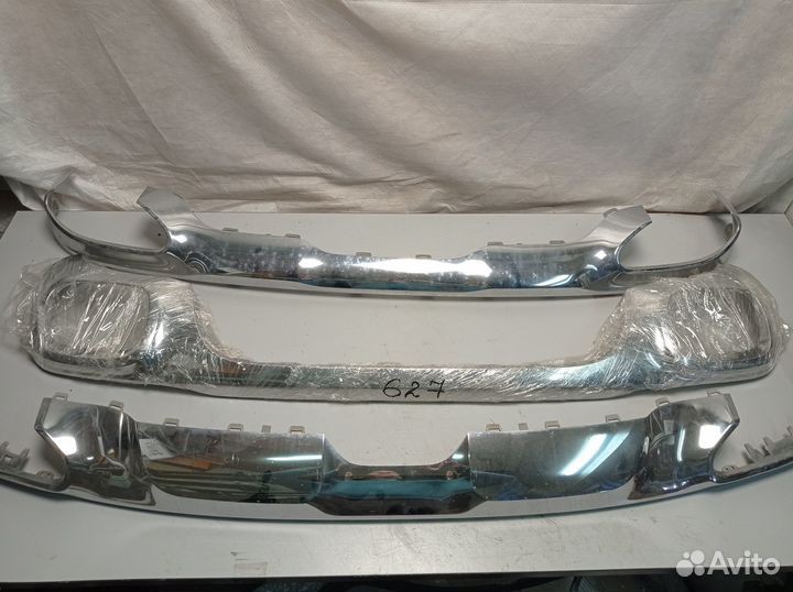 Накладка заднего бампера mercedesglb GLE GLC