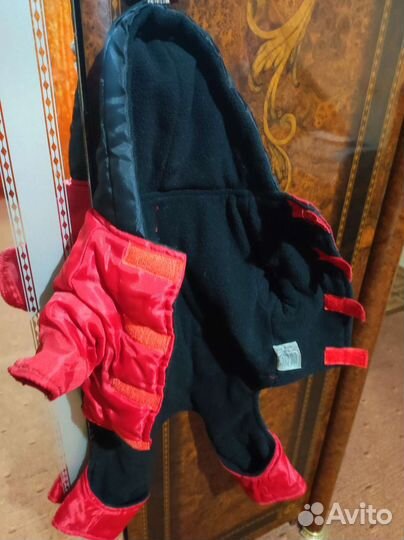 Комбензон утепленный 35 р(флиз толстый и шапка