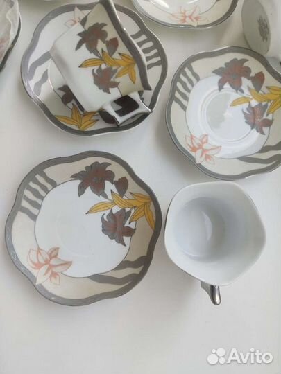 Кофейный сервиз новый