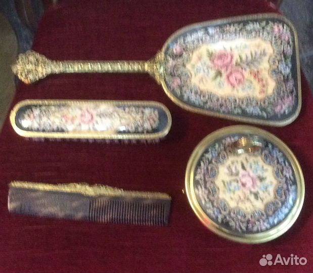 Старинный Туалетный набор для дамы
