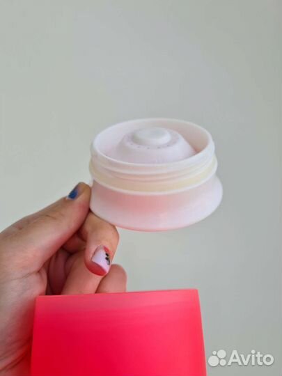 Поильник непроливайка, стакан детский розовый