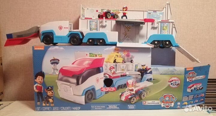 Игрушки щенячий патруль