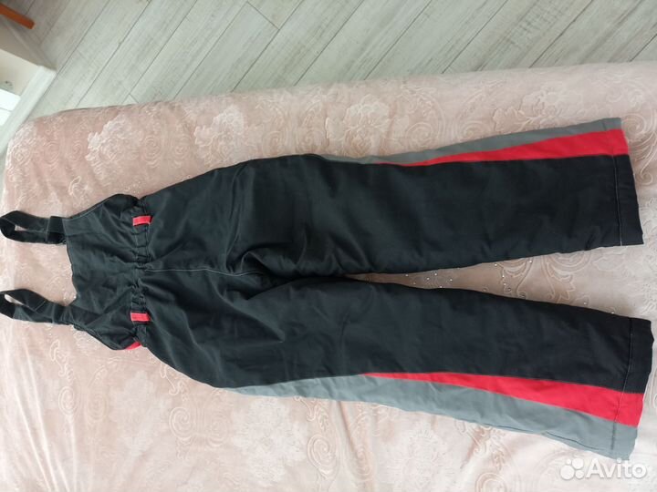 Зимний полукомбинезон рост 158-164