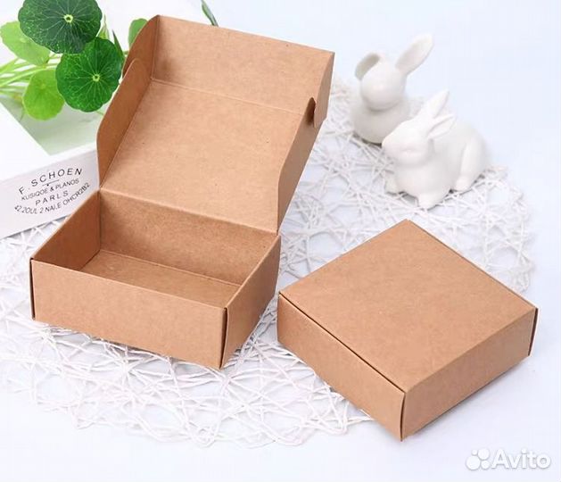 Коробка короб брелок крафт