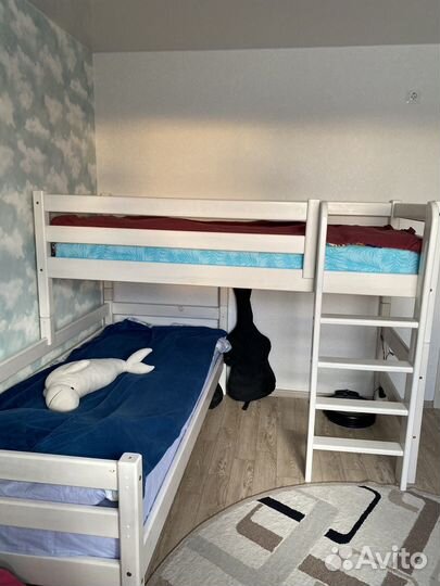 Двухъярусная кровать бу