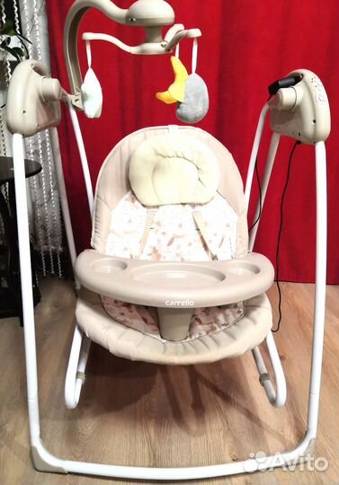 Детские электронные качели для новорожденных