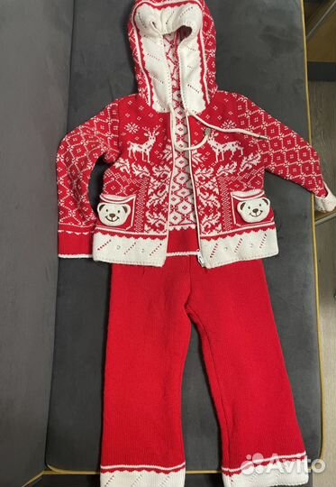 Шерстяной костюм детский