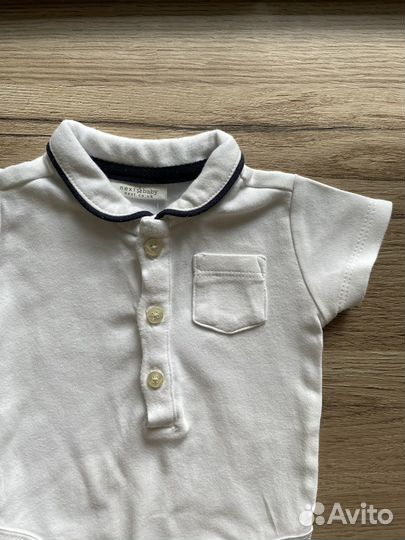 Поло боди 0-3 50-56