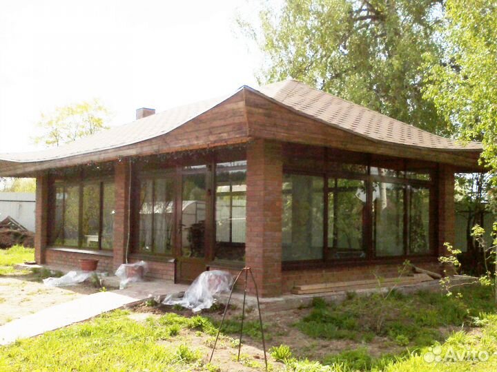 Остекление беседок, веранды, барбекю, перегородки