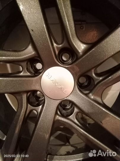 Литые диски R17 на haval jolion 2024 оригинальные