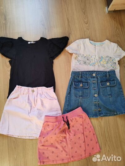 Пакет вещей на девочку 134-146