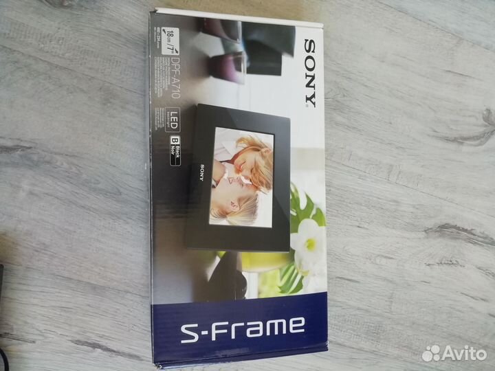 Цифровая фоторамка sony DPF-A710