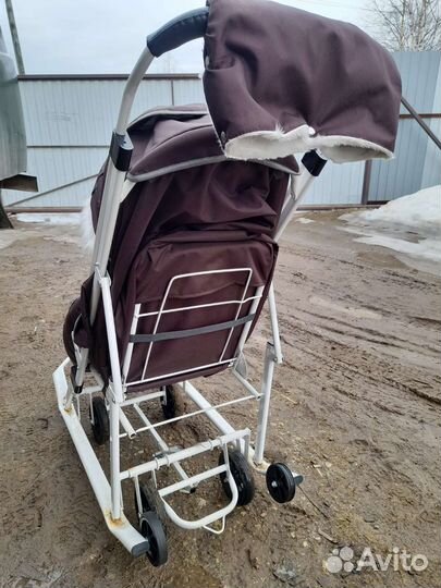 Детские санки коляска бу