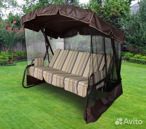 Садовые качели новые