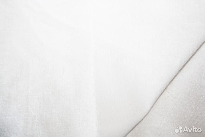 Ситец белый советских времён - 2 отреза (4 метра)