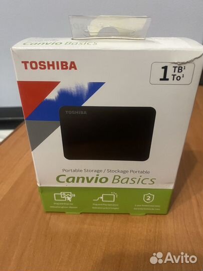 Toshiba 1 тб Внешний жесткий диск