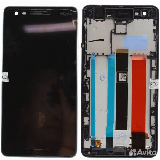 Дисплей для Nokia 2.1 Оригинал в рамке