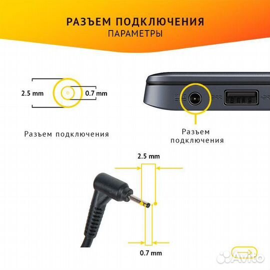Блок питания для ноутбука Samsung Ativ Smart PC XE