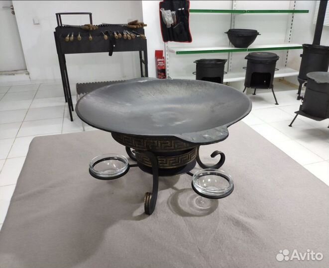 Caдж чугунный новый