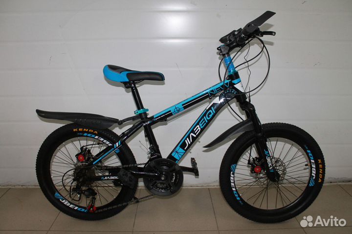 Горный подростковый велосипед Чёрно-синий