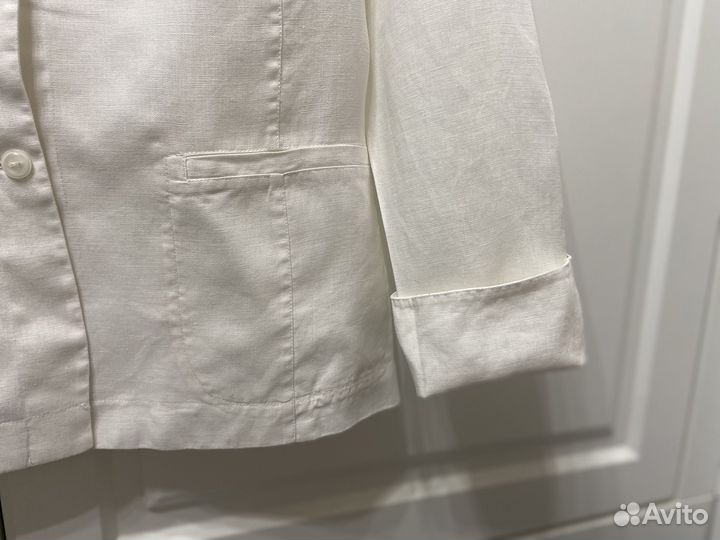 46 р Пиджак 100% лен