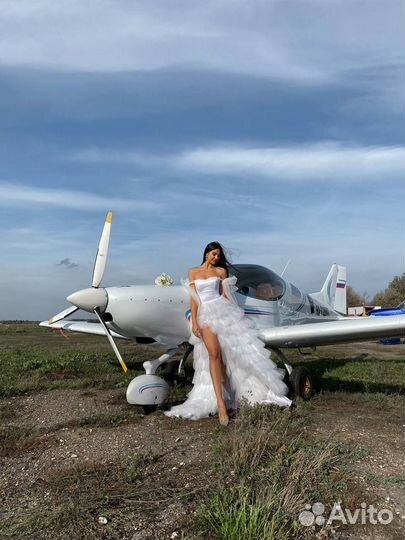 Полёт на самолёте с панорамным куполом