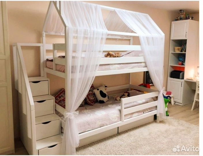 Детская кровать новая с бортиком