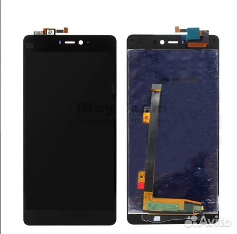 Дисплей Xiaomi Mi 4i в сборе с тачскрином Черный