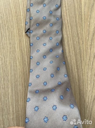 Новый Мужской галстук шёлк Франция выпускной