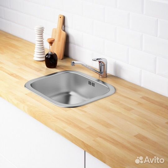 Мойка Бухольмен +кран Лаган Икеа,Новый