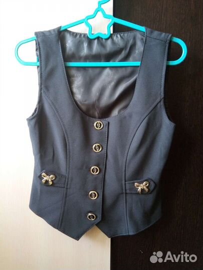 Жилетка школьная для девочки 122
