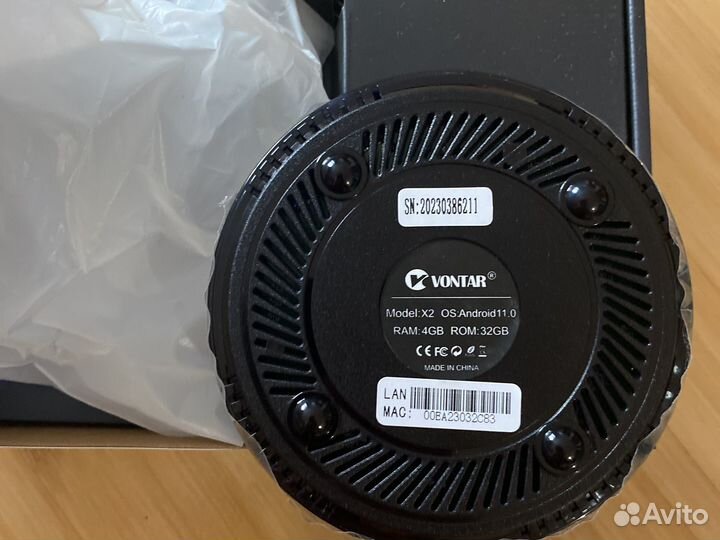 Тв приставка смарт андроид 4/32 vontar X2