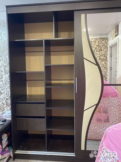 Шкаф купе с зеркалом бу