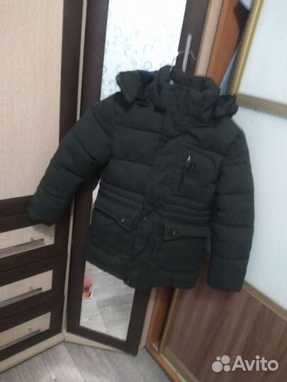 Куртка детская зима 116
