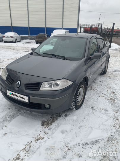 Renault Megane 1.6 AT, 2006, 220 000 км