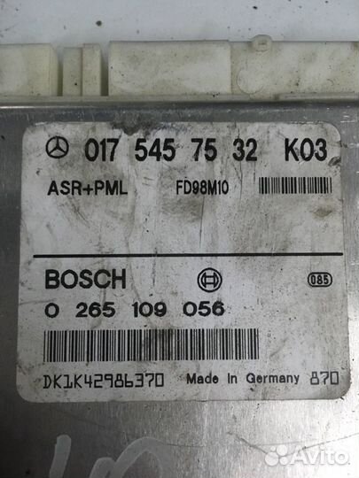 Блок управления ASR, PML, ABS Mercedes W210