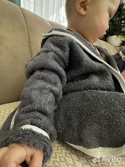 Халат и полотенце детское