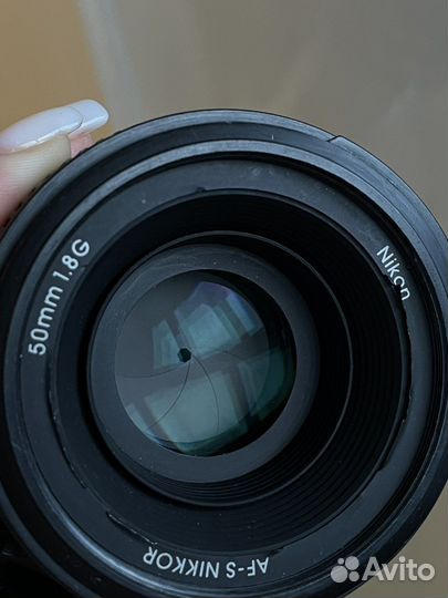 Объектив nikkor lens AF-S 50 mm f/1.8G Nikon
