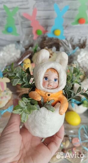 Ватная игрушка