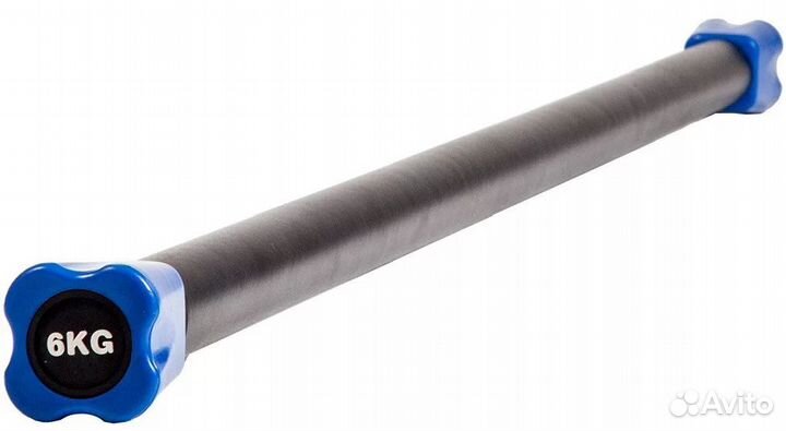 Бодибар неопреновый 1150 мм 6 кг