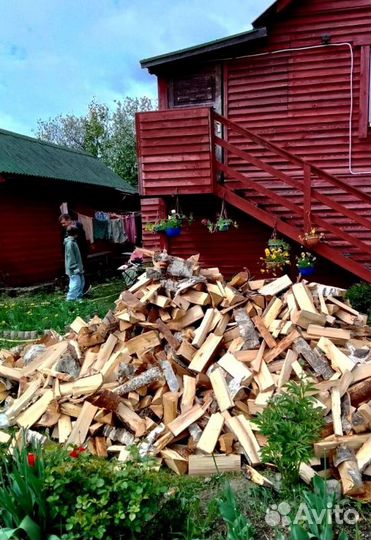 Дрова любые сухие в укладку качественные