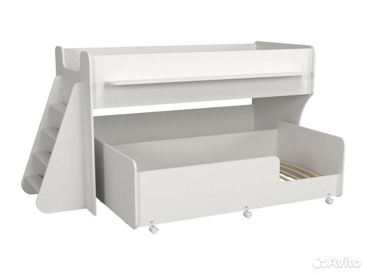 Двухъярусная кровать Ларни белый