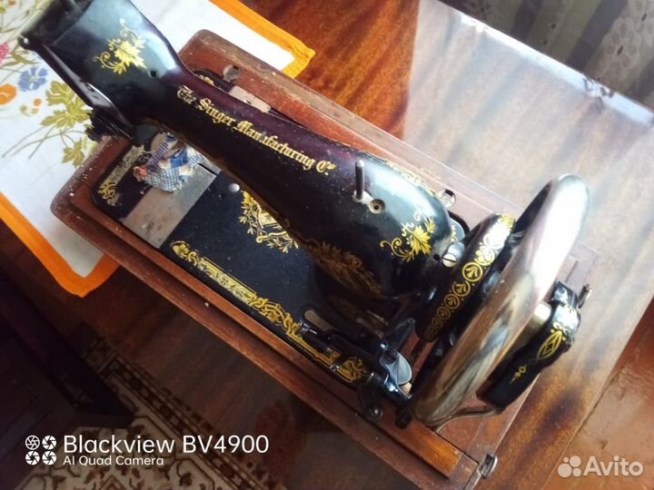 Швейная машинка зингер антикварная