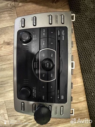 Магнитола на mazda 6 gh