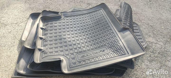 Коврики резиновые Hyundai Santa fe Grand