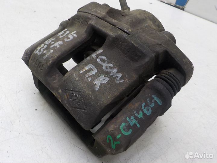 Суппорт тормозной передний renault logan